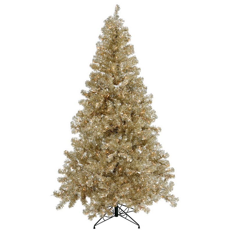 Vickerman Silver Laser Christmas Tree B161761LED 