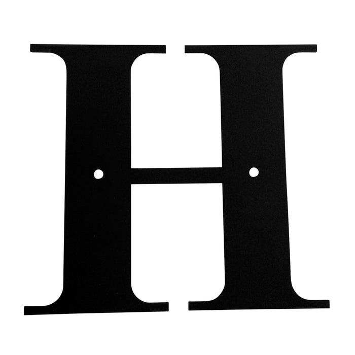 Opentip.com: Village Wrought Iron LET-H Letter H Large, Price/Each