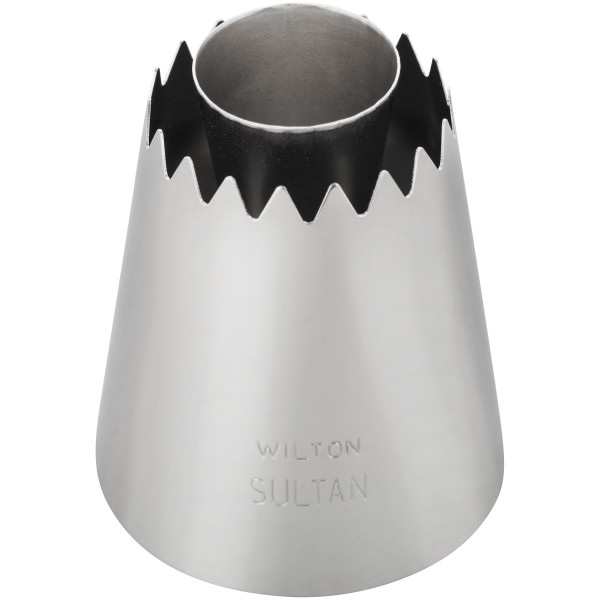 Wilton进口代理批发 Wilton 418-0-0013 用于管道奶油糖霜或蛋白酥皮的苏丹装饰尖