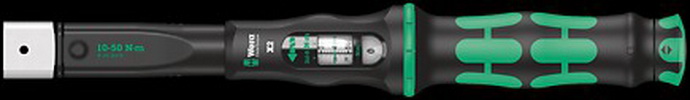 Wera进口代理批发 Wera 05075652001 Click-Torque X2 扭矩扳手 10-50 Nm