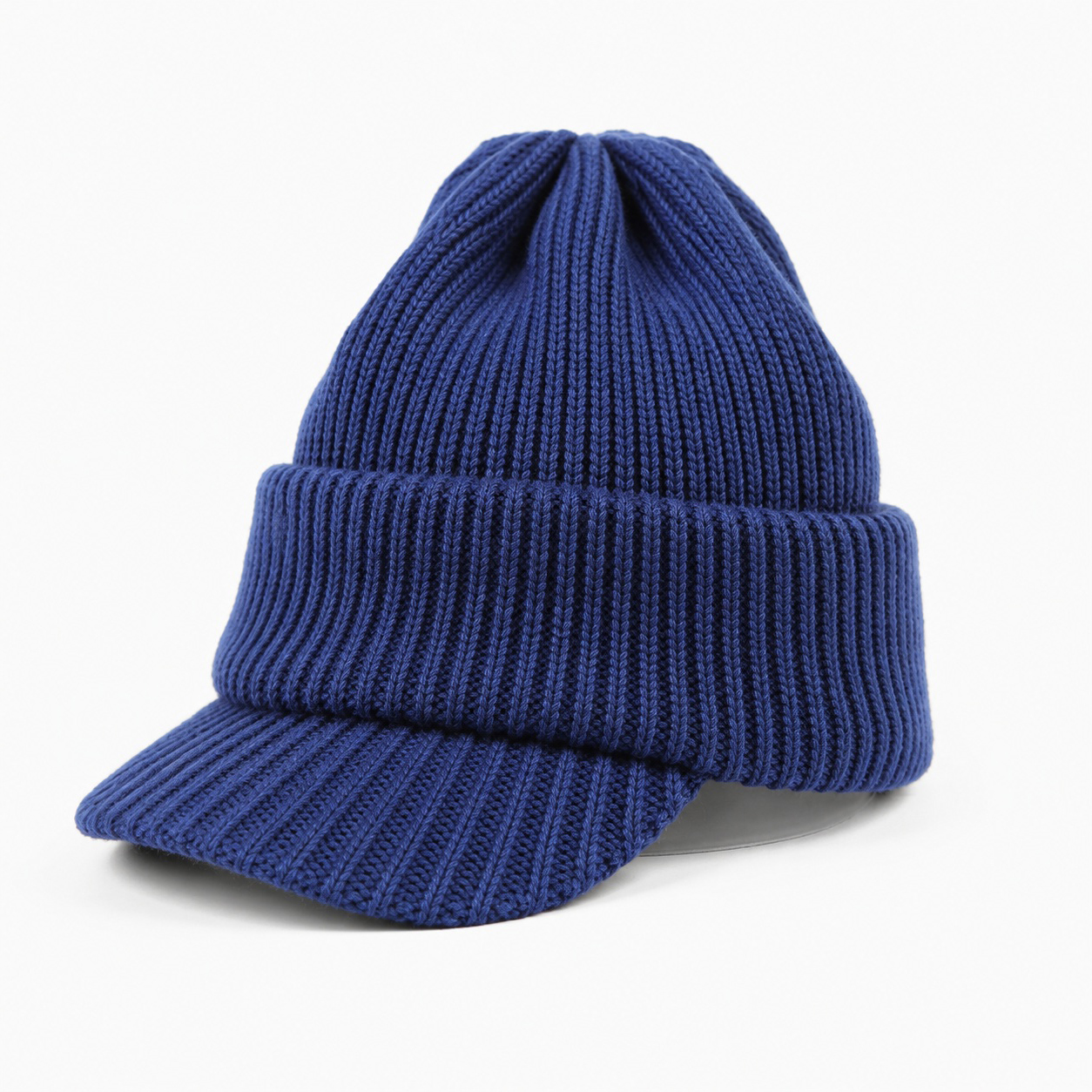 Winter Visor Beanie Hat with Brim, Knit Skull Cap, Unisex Acrylic Amazon.com: The Hat Depot - Visor Beanie Unisex Winter Knit  main image 3
