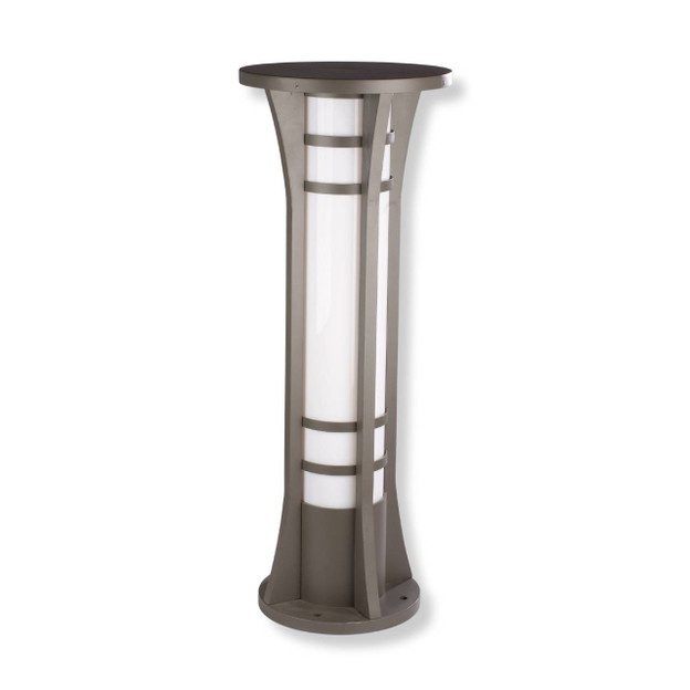 yardbright gbt9016 premium solar fence pillar light