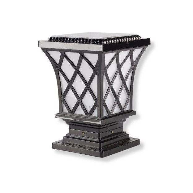 Yardbright gbt9016 premium solar deals fence pillar light