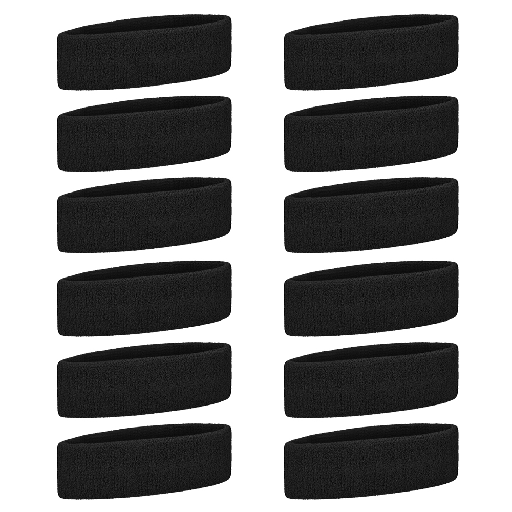Headband Soccer Balls Black//White Elastic Headband /& Terry Tie-Die 2 Piece Set