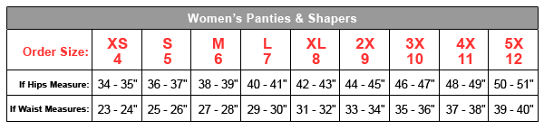 Hanes Girls Size Chart