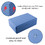 GOGO 24 Pack Bulk Yoga Blocks, 4 x 6 x 9 Inch High Density EVA Foam Yoga Block - Blue