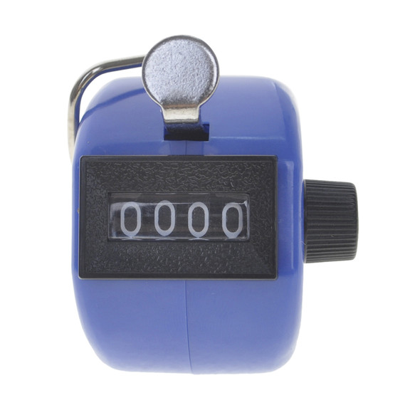 GOGO ABS Handheld Tally Counter, 4 Digit Display Clicker, for Sport Events Coach