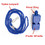 TOPTIE 10 PCS Pealess Whistles with Breakaway Lanyards for Outdoor Survival Lifeguard Emergency