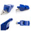 TOPTIE 10 PCS Pealess Whistles with Breakaway Lanyards for Outdoor Survival Lifeguard Emergency