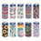 TOPTIE 10 PCS Slim Beer Can Koozies 12oz, Neoprene Can Cooler with Colorful Style