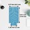 Aspire 25 Pcs Neoprene Blank Slim Can Cooler Sleeves, 12oz DIY Soft Reusable Skinny Tall Beverage Cup Sleeves - Black