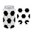 Aspire Soccer Can Cooler Sleeves, 12-16oz Neoprene Funny Beverage Cup Sleeves, Soft Insulated Reusable Beer Can Holders