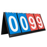 GOGO 4-Digital Portable Tabletop Scoreboard Score Flipper 0-99