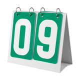 GOGO Scoreboard Flip Score Keeper Bulk for Basketball Game, Portable Scoreboard Up to 99