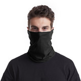 Muka Solid Seamless UV/Dust Protect Balaclava Neck Gaiter Face Cover Scarf Bandana for Men Women