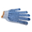 Durable Safety Working Gloves Dotted Firm Grip Gloves,Garden, Construction,Industry,Metal Work,Electricity Engineering Use, Cotton with PVC Dots, Price/Pair