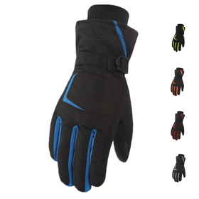 Opromo Men Women Ski Gloves Winter Waterproof Snow Riding Screen-Touch Gloves
