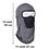 Opromo Summer Balaclava Neck Cover Face Covering Sun Dust Windproof Breathable Full Face Holder for Outdoor