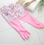Opromo 8PCS Household Cleaning Gloves Waterproof Reuseable Rubber Kitchen Glove Long Sleeve Dishwashing Gloves, Price/pair