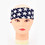 100% Cotton National Flag Bandanas Flag Kerchief Neck Wrap Unisex Cowboy Headband Accessories, 22 x 22 inch, Price/piece