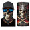 Opromo Seamless Skull Neck Gaiter Face Scarf Tube Sweat Absorb for Motorcycle Outdoor, Price/each