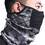 Opromo Microfiber Neck Warmer Gaiter with Ear Loops 4 Styles Breathable Face Cover with Mesh Filter for Dusty Outdoors