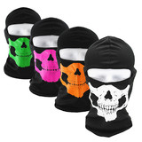 Opromo Balaclava Ski Skull Face Mask Ghosts Face Cover for Cosplay Party Halloween Motorcycle Bike Cycling Outdoor Skateboard Hiking Skiing