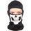 Muka Skull Balaclava Hood Neck Gaiter Ghosts Face Cover for Cosplay Party Halloween Cycling Outdoor Sports