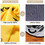 Muka Toddler Cotton Scarves Knit Shawl Wrap Unisex O-ring Neck Warmer, 7 7/8"W x 15 3/4"L
