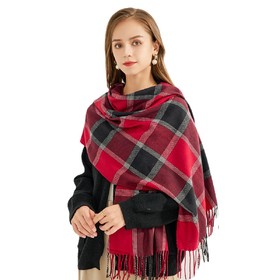 TOPTIE Cashmere Feel Shawl Blanket Women's Fall/Winter Warm Scarves, Pashmina Long Thermal Wraps