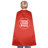 TOPTIE Custom Printed Satin Superhero Capes, Halloween Festival Event Costumes and Dress-Up with Velcro Touch Fastener