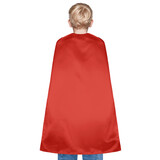 TOPTIE Satin Superhero Capes, Halloween Festival Event Costumes and Dress-Up For Kids & Adults- Velcro Touch Fastener