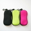 Blank Floating Zipper Neoprene Pouch w/Clip Hook Sunglass Case, 2 3/4" W x 6 1/4" L, Price/each