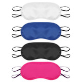 TOPTIE Polyester Sleep Mask, Elastic Eye Mask Blindfold for Sleep Work Travel Study, 3 1/8