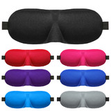 TOPTIE 3D Soft Eye Sleep Mask Padded Shade Cover Travel Relax Adjustable Sleeping Blindfold, 3 1/2