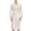 TOPTIE Custom Embroidery Unisex Bathrobe Waffle Spa Robes for Women and Men