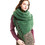 TOPTIE Women's Fall Winter Warm Scarf, Cashmere Feel Pashmina Shawl Cape Fashion Large Warm Wraps, Solid Color