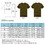 Opromo Blank Asian Size Cotton Adult Tee, Men's Crew T-Shirt, Price/each