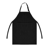 TOPTIE Waterproof Bib Apron for Kitchen Cooking BBQ Food Service with Adjustable Strap and 3 Pockets