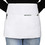 TOPTIE Waitress Waiter Server Bistro Waist Apron with 3 Pockets, Restaurant Kitchen Chef Half Aprons, 24"W x 12"H