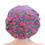 TOPTIE Satin Lined Hair-Dyeing Bonnet Banded Adjustable Sleep Hat African Bathroom Hat Ladies Turban