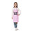TOPTIE Custom Print Kids Aprons with Pocket & Adjustable Strap, Child Chef Bib Apron for Kitchen Cooking Baking Painting