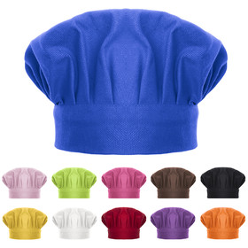 TOPTIE Chef Hat for Kid & Adult, Cotton Elastic Adjustable Kitchen Cooking Baking Hat