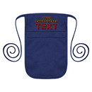 Custom Embroidery Money Pouch with Extra Long Waist Ties, Chef Apparel Belt Pouch, 8 1/4" W x 12 1/2"H