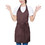 V-Neck Tuxedo Adjustable Apron with One Front Pocket, 22"L X 31.5"W, Price/each