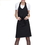 V-Neck Tuxedo Adjustable Apron with One Front Pocket, 30"L X 31.5"W, Price/each