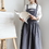 Opromo Women Soft Cotton Linen Chef Bib Apron Solid Color Lovely Painting Cooking Work Apron, 40"L x 59"W, Price/piece