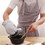 TOPTIE Soft Cotton Bib Apron Solid Color House Garden Long Unisex Adjustable Chef Kitchen Work Apron