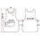 Custom Unisex Denim Cobbler Uniforms with Pocket, 19 11/16" W x 31 1/8" L -Full Color Printing