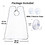 TOPTIE Beard Bib Shave Apron Hair Clippings Catcher Grooming Cape Apron Barbers Cape Adult Shaver Holder